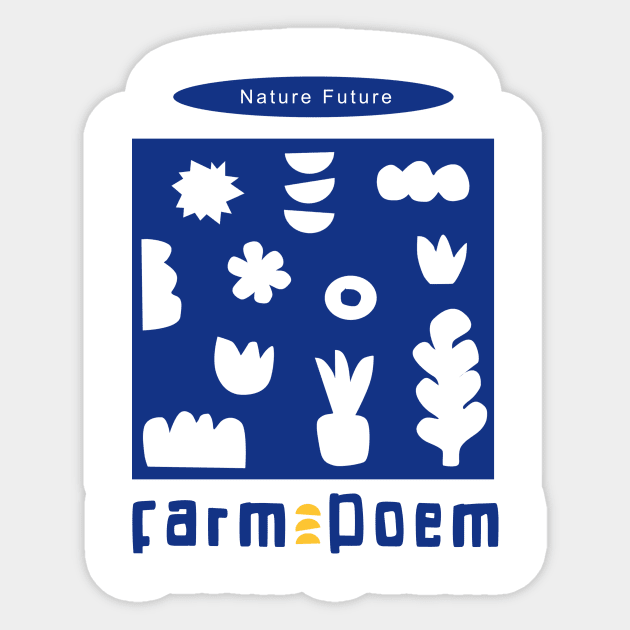 Farm Poem v.1 Sticker by Aspita